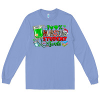 Colony Blue 100 Nursing Student Tears Long Sleeve Tee - CowhideDigitalArt