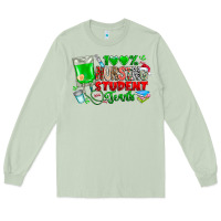 Matcha 100 Nursing Student Tears Long Sleeve Tee - CowhideDigitalArt