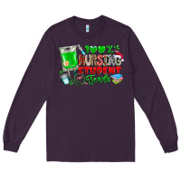 Plum 100 Nursing Student Tears Long Sleeve Tee - CowhideDigitalArt