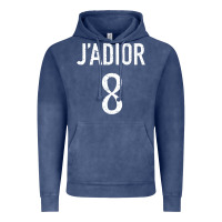 Vintage Denim j’adior 8 Vintage Hoodie - ArtMosaic