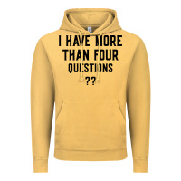 Vintage Mustard i have more than four questions Vintage Hoodie - ArtMosaic