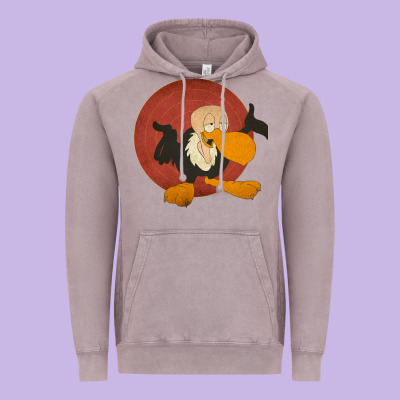 Beaky Buzzard 1 Vintage Hoodie Designed By Artmosaic