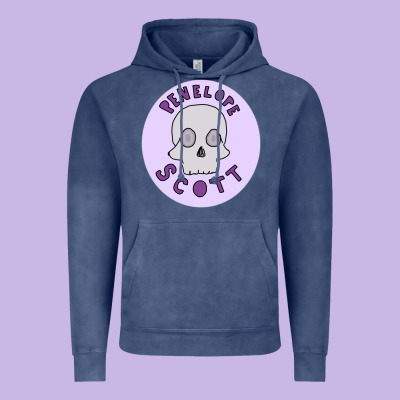 Penelope Scott Skeleton Vintage Hoodie Designed By Artmosaic