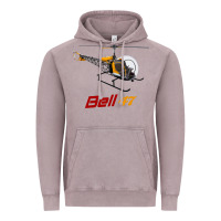 Vintage Zinc bell 47 helicopter Vintage Hoodie - ArtMosaic
