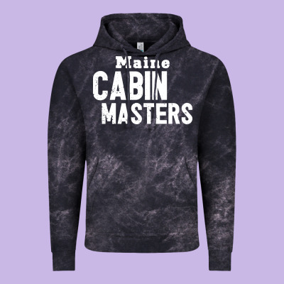 Maine Cabin Masters Vintage Hoodie Designed By Artmosaic