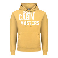Vintage Mustard maine cabin masters Vintage Hoodie - ArtMosaic