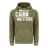 Vintage Olive maine cabin masters Vintage Hoodie - ArtMosaic