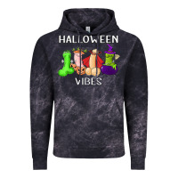 Cloud Black halloween vibes dick tie dye hippie retro lazy costume Vintage Hoodie - ArtMosaic