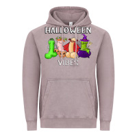 Vintage Zinc halloween vibes dick tie dye hippie retro lazy costume Vintage Hoodie - ArtMosaic