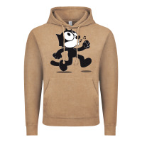 Vintage Coffee felix the cat whistling Vintage Hoodie - ArtMosaic