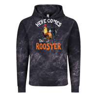Cloud Black Here Comes The Rooster Shirt Chicken Lady Outfit 243 Vintage Hoodie - ArtMosaic