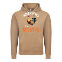 Vintage Coffee Here Comes The Rooster Shirt Chicken Lady Outfit 243 Vintage Hoodie - ArtMosaic