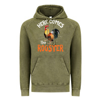 Vintage Olive Here Comes The Rooster Shirt Chicken Lady Outfit 243 Vintage Hoodie - ArtMosaic