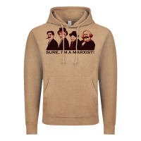 Vintage Coffee sure i'm a marxist Vintage Hoodie - ArtMosaic