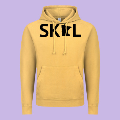 Skol Minnesota Hoodie  Let's Go Mn Hooded Sweatshirt Vintage Hoodie Designed By Artmosaic