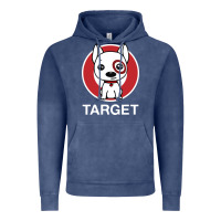 Vintage Denim target team member Vintage Hoodie - ArtMosaic