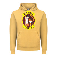 Vintage Mustard Air Force Wild Weasel YGBSM Vintage Hoodie - ArtMosaic