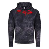 Cloud Black staind Vintage Hoodie - ArtMosaic