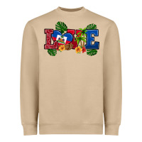 Mushroom love haitian republic Heavyweight Sweatshirt - RanaPortraitStore