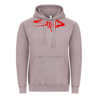 Vintage Zinc staind Vintage Hoodie - ArtMosaic