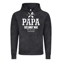 Vintage Black If Papa Can't Fix It We're All Screwed - Fathers Day Vintage Hoodie - ArtMosaic