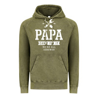 If Papa Can't Fix It We're All Screwed - Fathers Day Vintage Hoodie | Teevron