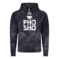Cloud Black pho sho foodie asian food humor chopsticks funny Vintage Hoodie - ArtMosaic