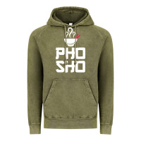 Vintage Olive pho sho foodie asian food humor chopsticks funny Vintage Hoodie - ArtMosaic