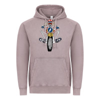 Vintage Zinc grateful motor ber Vintage Hoodie - ArtMosaic