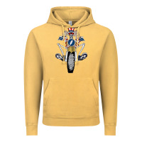 Vintage Mustard grateful motor ber Vintage Hoodie - ArtMosaic