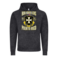 Vintage Black Borinqueneers Puerto Rico Flag Honor Et Fidelitas Vintage Hoodie - ArtMosaic