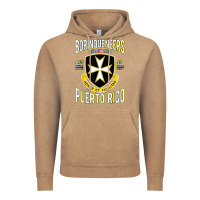 Vintage Coffee Borinqueneers Puerto Rico Flag Honor Et Fidelitas Vintage Hoodie - ArtMosaic