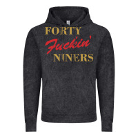 Vintage Black forty fvckin' niners Vintage Hoodie - ArtMosaic