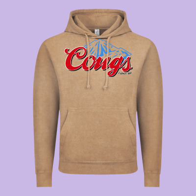 Wsu Cougs Vintage Hoodie Designed By Artmosaic