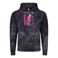 Cloud Black Pink Panther Vintage Hoodie - ArtMosaic