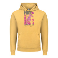 Vintage Mustard Pink Panther Vintage Hoodie - ArtMosaic