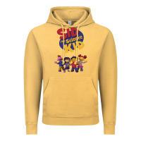 Vintage Mustard Sid The Science Kid boyfriend Vintage Hoodie - ArtMosaic