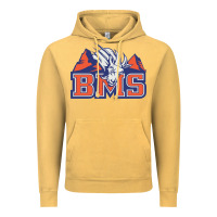 Vintage Mustard blue mountain state Vintage Hoodie - ArtMosaic