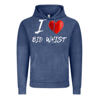 Vintage Denim i love heart bid whist card game t shirt Vintage Hoodie - ArtMosaic