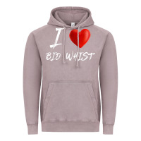 Vintage Zinc i love heart bid whist card game t shirt Vintage Hoodie - ArtMosaic