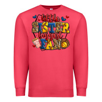 Cardinal little sister biggest fan softball Premium Sweatshirt - Jasminsmagicworld