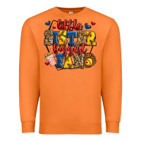Carrot little sister biggest fan softball Premium Sweatshirt - Jasminsmagicworld