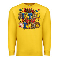 Lemon little sister biggest fan softball Premium Sweatshirt - Jasminsmagicworld