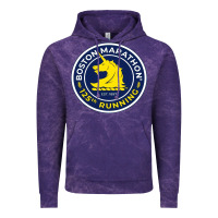Cloud Purple boston marathon Vintage Hoodie - ArtMosaic