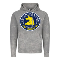 Cloud Rock boston marathon Vintage Hoodie - ArtMosaic