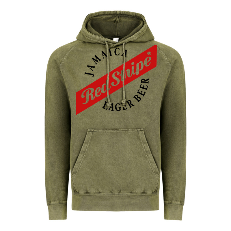 Jamaica Red Stripe Lager Beer Vintage Hoodie by ArtMosaic | Teevron