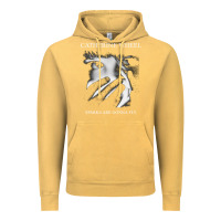 Vintage Mustard Catherine wheel, Catherine wheel art, Catherine wheel vintage, Catheri Vintage Hoodie - ArtMosaic