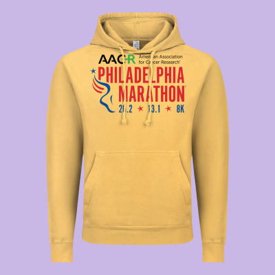Philadelphia Marathon Vintage Hoodie Designed By Artmosaic