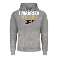 Cloud Rock Purdue Boilermakers Married Into This - Apparel Vintage Hoodie - ArtMosaic