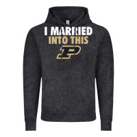 Vintage Black Purdue Boilermakers Married Into This - Apparel Vintage Hoodie - ArtMosaic